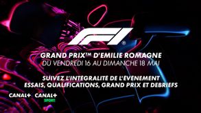 F1Grand Prix d'Emilie-Romagne - Du 16 au 18 mai